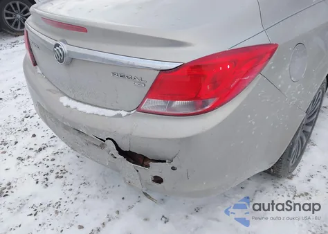 2011 Buick Regal Cxl Russelsheim from USA, damaged, VIN W04GS5EC0B1001665